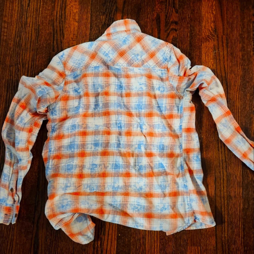 Vanilla Star Vintage  90’s  Plaid Flannel Button Down  Shirt S